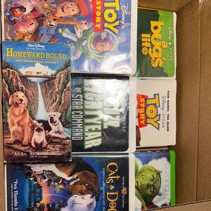 Disney and Pixar VHS Collection - Travis